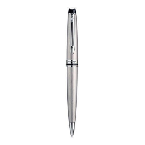 WATERMAN Expert  Ballpoint Pen - Stainless Steel Chrome Trim-NS0952100