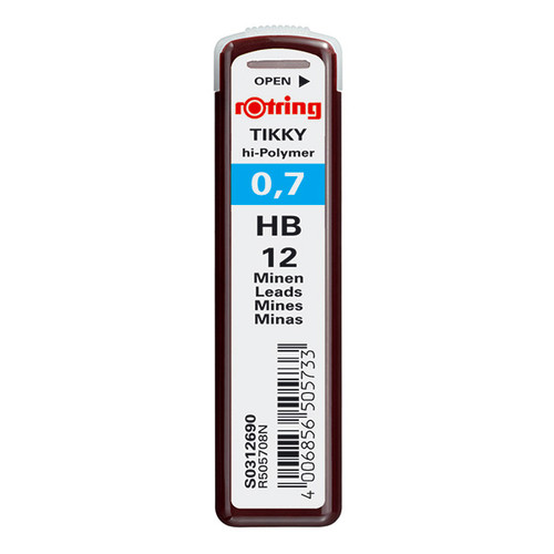 rOtring Polymer Leads 0.7mm HB-RS0312690