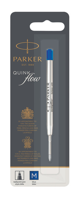 PARKER Quinkflow Ballpoint Pen Refill - Blue-NS1950371