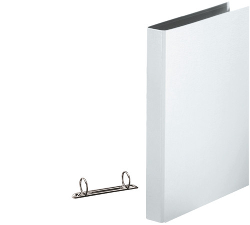ESSELTE A4 Polypropylene 2 Ring Binder - 25mm (White)-RGB14401