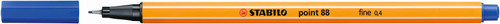 STABILO Point 88 Fineliner Blue Each-88-41