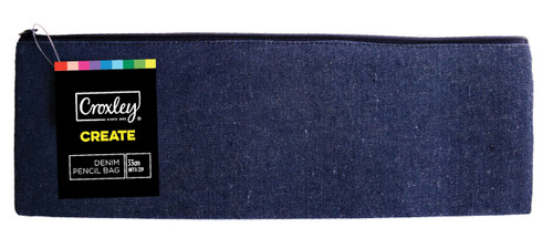 CROXLEY Denim Pencil Bag-PCA2033