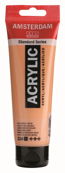 ROYAL TALENS AMSTERDAM Acrylic Colour - 120ml Tube (Naples Yellow Red)-RT17092242