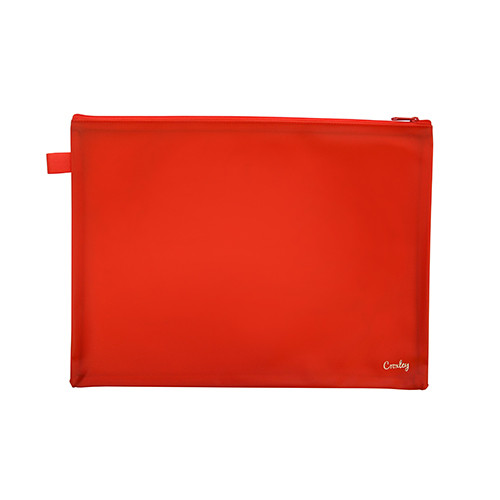 CROXLEY CREATE Bright PVC NEON Book Bag (Red)-BAG1505