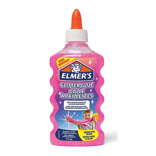 ELMERS Liquid Glue - Glitter Pink 177ml-ELM2077249