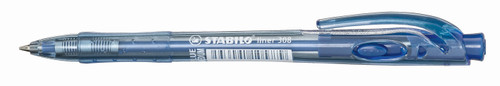 STABILO Liner Click BallPoint Pen  Medium Blue Each-308M-41