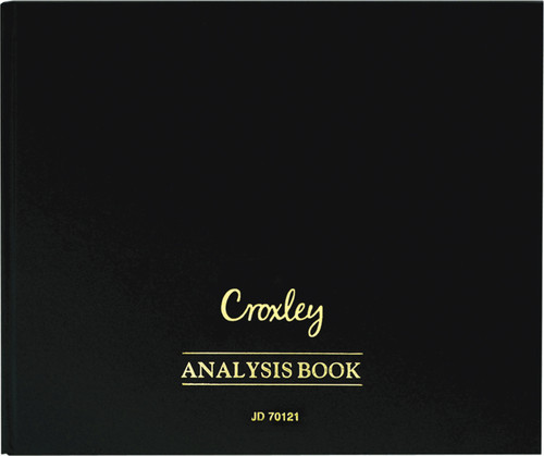CROXLEY JD70121 Analysis Series 7 Oblong 144 Page 12 Column on 1 Page Cash Each-ANA70121 CROXLEY JD70121 Analysis Series 7 Oblong 144 Page 12 Column on 1 Page Cash Each-ANA70121