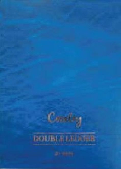 CROXLEY JD166 Account Book A4 Full Bound 192 Page Double Ledger Pack of 2-ACC166DS