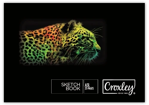 CROXLEY JD544 A3 25 Leaves Sketch Book Pack of 5-SKB544