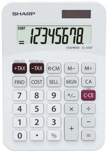 SHARP EL330F Caclulator (Blister Pack)-SHEL2330