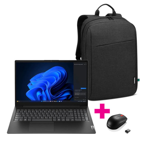 Lenovo V15-IRU i3-1315U 8GB Base DDR5 256GB SSD M.2 2242 QLC G4 Integrated Windows 11 Pro 64 15.6" FHD TN HD Cam Wi-Fi A - TAR - 83GW006CZA-BUN1-TAR