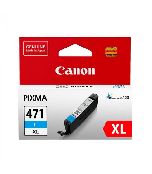CANON CLI-471XL C EMB - CYAN; MG5740; MG7740 ; 665 PAGES - CLI471XLC-KOL CANON CLI-471XL C EMB - CYAN; MG5740; MG7740 ; 665 PAGES - CLI471XLC-KOL