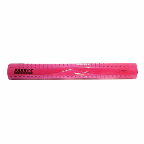 Parrot Flexible Ruler 30cm Pink - SA0030P Parrot Flexible Ruler 30cm Pink - SA0030P