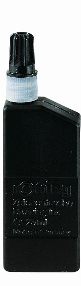 rOtring Isograph Drawing Ink - Black-RS0194660