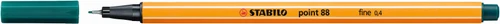 STABILO Point 88 Fineliner Pine Green Each-88-53