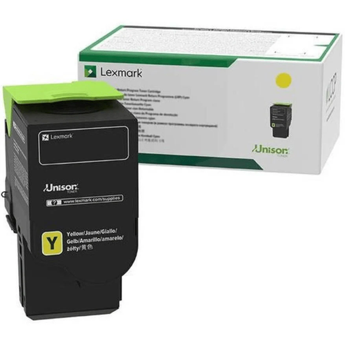 Lexmark Yellow high yield toner Corp - TAR - 78C5UYE-TAR