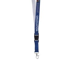 Petersham Lanyard Single Sided with Buckle & Ring - GSR - LAN010