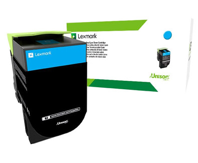 LEXMARK 708HCE CYAN CARTRIDGE - TAR - 70C8HCE-TAR