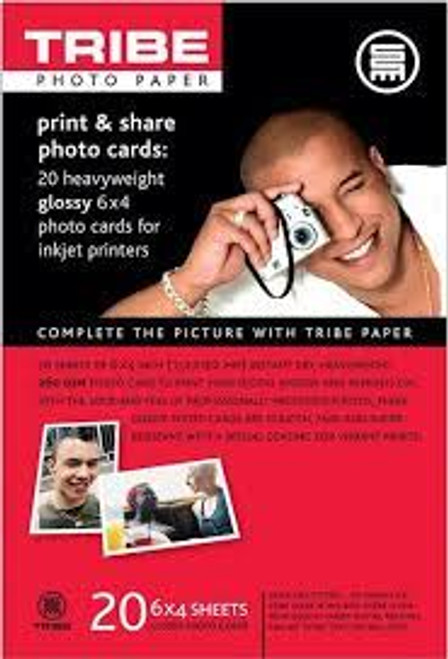 TRIBE PHOTO GLOSSY PAPER A4 260GSM (20 SHEETS) - TRIBEFOTO320-KOL TRIBE PHOTO GLOSSY PAPER A4 260GSM (20 SHEETS) - TRIBEFOTO320-KOL