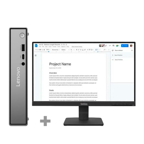 Lenovo Neo 50q G5 TinyTiny Core 5 210H 8GB DDR5 512GB SSD M.2 2280 NVMe G4 QLC Integrated Windows 11 Pro 64 Intel AX211  - TAR - 13B90053SA-BUN4Q2-TAR