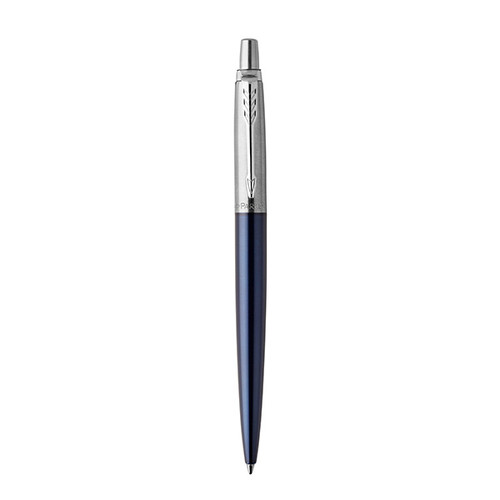 PARKER Jotter Ballpoint Pen - Royal Blue Chrome Trim-NS1953347GB