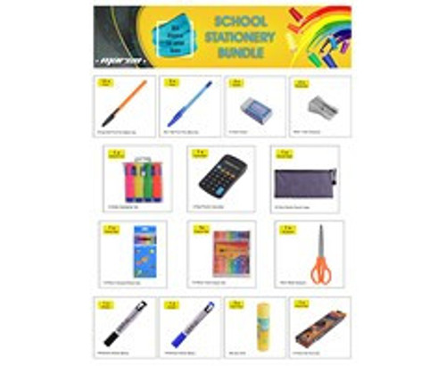 32-Piece Back to School Stationery Pack - GSR -TAL207 32-Piece Back to School Stationery Pack - GSR -TAL207