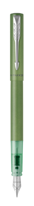 PARKER Vector XL Fountain Pen - Green Chrome Trim-NS2159747