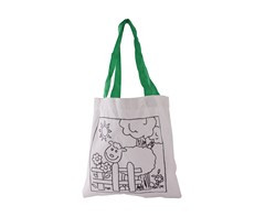 Mini Colour-In Design Cotton Bag - GSR - BAG157C
