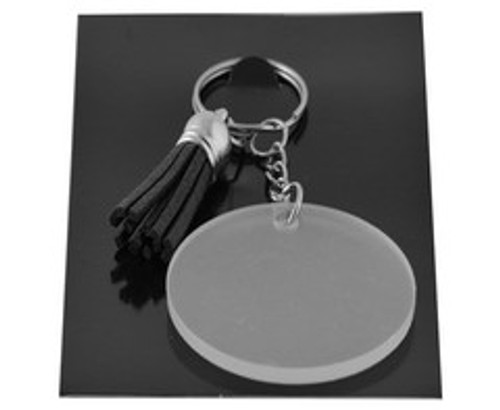 Acrylic Keychain with Tassles - GSR - KEY75B