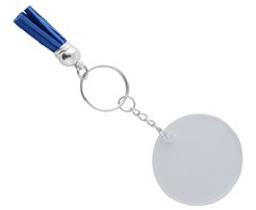 Acrylic Keychain with Tassles - GSR -KEY75E Acrylic Keychain with Tassles - GSR -KEY75E