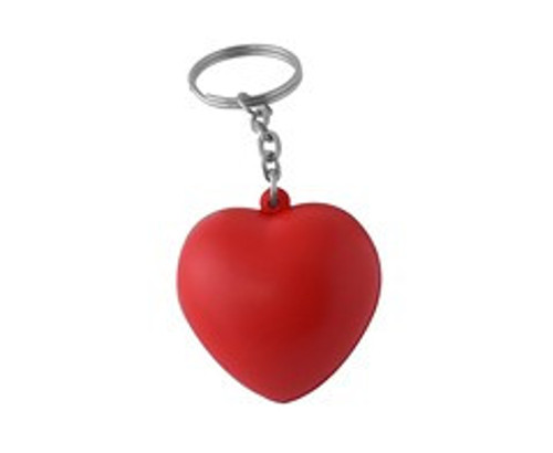 Heart Stress Ball Keyring - GSR -KEY76H Heart Stress Ball Keyring - GSR -KEY76H