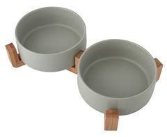 2-Piece Pet Bowl & Stand - GSR - P2585H