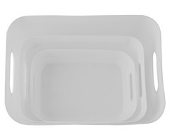 Storage Box 3-Piece Set - GSR - P2589Set-W