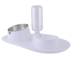 Anti-Splash Pet Bowl & Auto Water Dispenser - GSR - P2586W