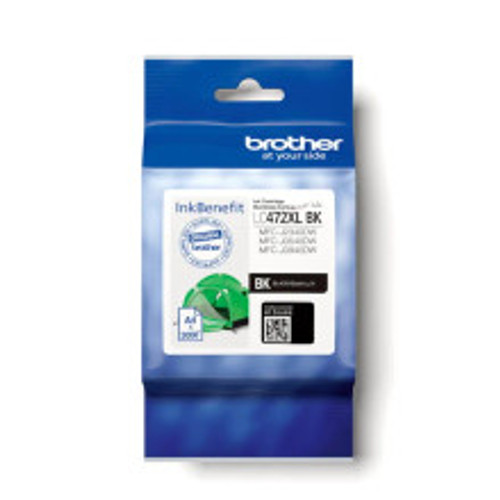 BROTHER BLACK HIGH YIELD INK CARTRIDGE MFC J3540DW/ MFC J3940DW/MFC J2340DW - MLC472XLBK-KOL BROTHER BLACK HIGH YIELD INK CARTRIDGE MFC J3540DW/ MFC J3940DW/MFC J2340DW - MLC472XLBK-KOL