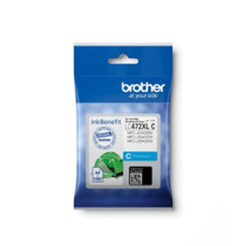 BROTHER CYAN HIGH YIELD INK CARTRIDGE MFC J3540DW/ MFC J3940DW/MFC J2340DW - MLC472XLC-KOL BROTHER CYAN HIGH YIELD INK CARTRIDGE MFC J3540DW/ MFC J3940DW/MFC J2340DW - MLC472XLC-KOL