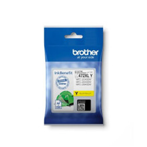 BROTHER YELLOW HIGH YIELD INK CARTRIDGE MFC J3540DW/ MFC J3940DW/MFC J2340DW - MLC472XLY-KOL BROTHER YELLOW HIGH YIELD INK CARTRIDGE MFC J3540DW/ MFC J3940DW/MFC J2340DW - MLC472XLY-KOL