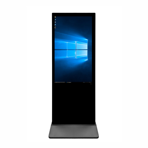 Touch LED - 43 Inch Touch Standing Kiosk (Black) - IWS1043 Touch LED - 43 Inch Touch Standing Kiosk (Black) - IWS1043