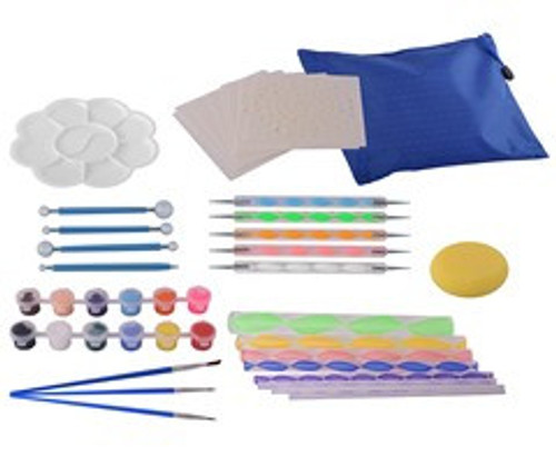 Mandala Dotting Tool Kit & Sponge - GSR -ST374 Mandala Dotting Tool Kit & Sponge - GSR -ST374