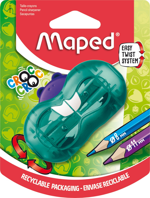 MAPED Sharpener 2-Hole Hamster - Card-018410