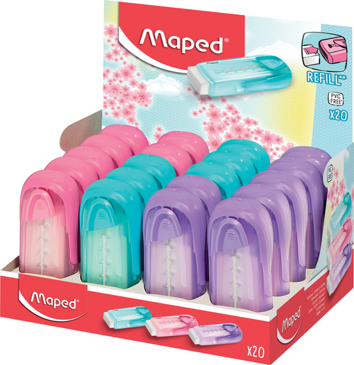 MAPED Eraser Gom Stick Pastel - Each - 122011 MAPED Eraser Gom Stick Pastel - Each - 122011