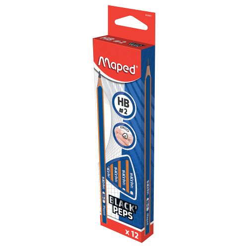 MAPED Graphite Triangular HB Pencil 0% Wood - Each-850821