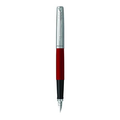 PARKER Jotter Original Fountain Pen - Red Chrome Trim-NS2096872