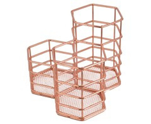Noted 3 Piece Desk Stationery Holder - GSR -ND012 Noted 3 Piece Desk Stationery Holder - GSR -ND012