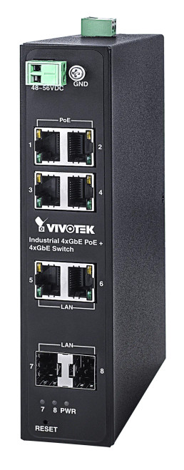 VIVOTEK AW-IHT-0800, Unmanaged, L2, Gigabit Ethernet (10/100/1000), Full duplex, Power over Ethernet (PoE) VIVOTEK AW-IHT-0800, Unmanaged, L2, Gigabit Ethernet (10/100/1000), Full duplex, Power over Ethernet (PoE)