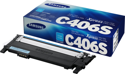 HP Samsung CLT-C406S, 1000 pages, Cyan, 1 pc(s) HP Samsung CLT-C406S, 1000 pages, Cyan, 1 pc(s)
