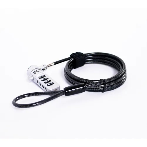 RCT NL-N01K 4 DIGIT NOTEBOOK SECURITY LOCK - KENSINGTON T-BAR COMPATIALBE - 1.8M RCT NL-N01K 4 DIGIT NOTEBOOK SECURITY LOCK - KENSINGTON T-BAR COMPATIALBE - 1.8M