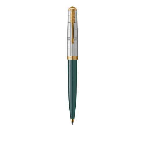 PARKER 51 Premium Ball Pen -  Green Gold Trim-NS2169076