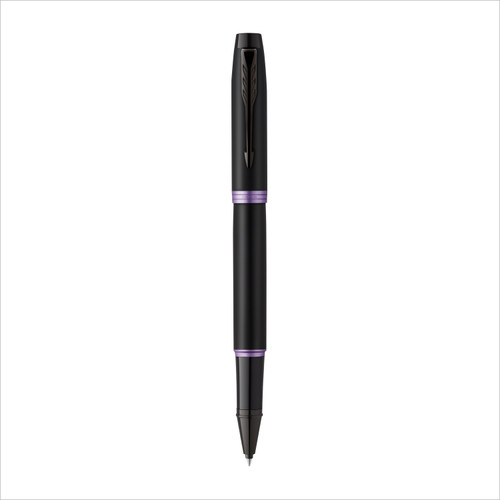 PARKER IM Prof Vibrant Rings Rollerball Pen - Amethyst Purple-NS2172950 PARKER IM Prof Vibrant Rings Rollerball Pen - Amethyst Purple-NS2172950