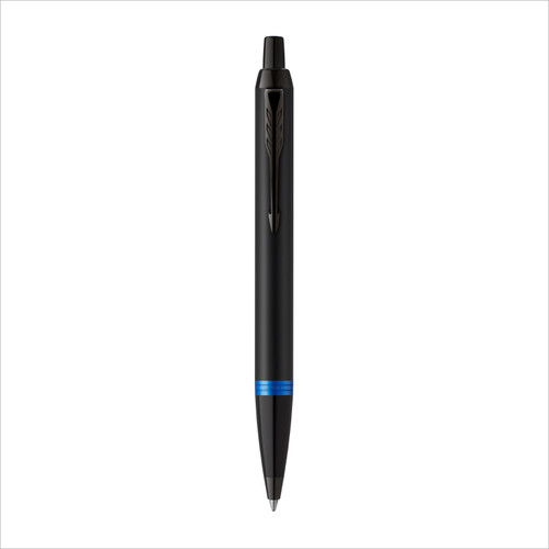 PARKER IM Professional Vibrant Rings Ballpoint Pen - Marine Blue-NS2172941 PARKER IM Professional Vibrant Rings Ballpoint Pen - Marine Blue-NS2172941